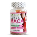 Curve Maca Gummys,3000mg 妇女生命力补充,支持 Butt/HIPS & Gluteal Muscle扩展,60 Counter