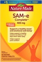 天然制造SAM-e 完成400毫克-60 肠内配方