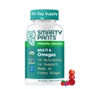 妇女产前有机维生素,多维他命类:生物素,甲基folate,Omega 3(ALA),维生素D3,C,维生素B12,B6,A,K2 & Zinc,乔林,蔬菜,120 Counter(30天供应)