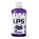 LPS 液溶胶和Whey蛋白补充剂 - 无糖、无染色、非GMO饮料 - 水解Colagen和Whey Peptides促进男女健康皮肤和头发,葡萄,32 fl oz