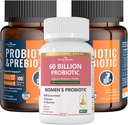 完整的Gut & 消化健康包 整个家庭: 100亿 Probiotics + 妇女 Probiotics