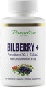 配有Goji & Chrysanthemum 补充品的天堂草莓(Herbs Bilberry), Super Potent, Ultra Pure, 非 GMO, Gluten Free, Vegan, 60 蔬菜 Capsules