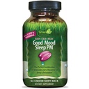 Irwin Naturals Good Mood Sleep PM - 54 Liquid Soft-Gels - 配音:梅拉托宁和L-Theanine for Rest and Relaxation - 18 总服务