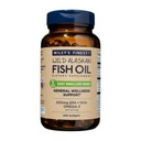 威利最精美的野生阿拉斯加鱼油 容易吞咽的迷你药 - Omega-3 鱼油 成人与儿童补充药 - 双层630mg EPA和DHA自然补充药 - 240 Mini Softgels (120 services)