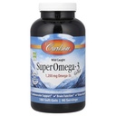 Carlson - Super Omega-3 Gems, 1200 mg Omega-3s,心血管支持,脑功能与视觉健康,180软胶