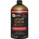 Qunol液体 CoQ10 100mg, 高级吸附性天然补充形式 Coenzyme Q10, 抗氧化剂促进心脏健康, 橙菠萝火焰, 60种服务, 20.3 oz瓶