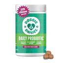 Doggie Dailies Probiotics for Dogs - 高级狗 Probiotics - 促进消化性健康 - 支持免疫系统和整体健康(Duck) 225 Soft Chews