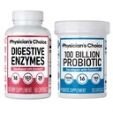 物理学家的CHOICE 100亿+消化酶 60ct Bundle - 高级古特健康支持
