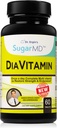SugarMD Diavitamin 补充公式 – 男女多维特敏 – 多维特敏和矿物 – 60 多维特敏 片 – 恢复力量和耐力 – 非GMO – Gluten-free