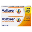Voltaren 关节炎 疼痛 Gel 用Diclofenac 治疗强壮的局部性关节炎 疼痛 - 新易开口盖 - 100克 x 2