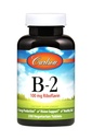 Carlson - B-2, 100 mg Riboflavin, 能源生产、展望支持和健康皮肤, 250个蔬菜片