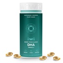 Iwi DHA Omega-3, 60 Softgels (30 services), 植物藻类 Omega 3, Brain, Eyes & Nervous System 支持饮食补充, Krill & Fish Oil 替代品, 无鱼味余味