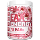 EAAs 氨基酸粉 - 增强EAA 基本氨基酸粉前和后工作粉,用于肌肉建筑能源和恢复支持,每服7克+5克BCAAs(Watelon,30份)
