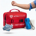 346 Pick First Aid Kit Survival -- -- 专业防水创伤急救箱、家庭理想医疗箱、办公室、汽车、旅行、户外、露营、徒步 -- -- 便携式应急用品袋