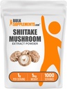 Bulk Assupports.com Shiitake Mushroom 提取粉末 - Shiitake Mushroom Power 补充,免疫支持 - Vegan & Gluten Free,每服务1克,1kg(2.2磅)(包1)