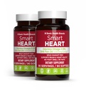 Basic Brands Smart Heartless Omega-3 鱼油1000mg - 三强EPA & DHA,非GMO,心与认知支持 - 90 Burpless Softgels - 2-Pack