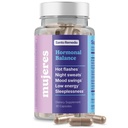 Santo Remedio Hormonal Balances, 饮食补充, 更年期症状救济, 帮助减少热闪光, 夜间汗水, 和Mood Swings, 临床证明的原料, Hormone-Free, 30个服务