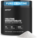 Creapure Creatine 单水合物粉末 — 不香, 5000mg, 60 services — Boost Muscle growth, 强壮, 性能和脑健康 — 非GMO, Gluten- Free, HPLC 测试, NSF 认证