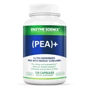 Enzyme Science Pea + Turmeric Curcumin 生理支持补充 帮助支持神经、免疫、肌肉系统 - 120 Capsules