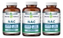 神奇的公式 NAC 600 Mg | N-Acetyl Cysteine 补编 | Capsules | N-GMO | Gluten Free | | |  USA  USA  USA(3 Pack, 250 Counter)