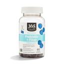 365 由全食品市场,Probiotic + Fiber Gummys 2 Tillion CFU,天然蓝莓 Flavor, 60 cm