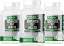 B ' SoleilTM Pack of 3 Advanced Gut Health Probiotics - Pre,Pro & Post Biotics - 天然肠胃支持 - Gluten Free, Vegan & Non-GMO - 25亿 CMU - 每包60卡普尔