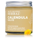 Calendula Salve, Calendula Cream, Draiging Salve, Calendula Ointment, Ora的神奇草本植物,由有机卡伦杜拉和Licorice根, 4 oz 制成的椰子自由沙本