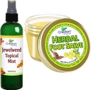 朱厄尔韦德主题迷雾 8 Oz 和 Herbal Foot Salve 4 Oz - 解决伊奇问题,使其更容易享受日常