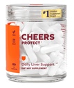 欢呼声 保护 QQ Daily Liver 补充饮料者 L-Cysteine + DHM + 增加 Glutathione 级 30 多斯 QQ Cysteine, Dihydromyricetin, Milk Thetle, Prickly Pear, B-Vitamins, Ginger
