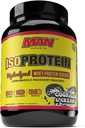 MAN Sports 新火焰 ISO-蛋白水解 100%纯Whey 蛋白质 孤立粉、饼干和奶油,1.42英镑(20天供应)