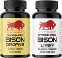 启动包、草药Bison Liver Capsules、有机卡普勒斯、非GMO、支持能源生产、解毒、文摘、豁免和全身健康