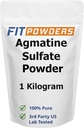 Agmatine Sulfate Powder 1 Kilgram(多尺寸) 强度和泵(Nitric Oxide) 100%纯Agmatine Powder, Vegan, Gluten-free