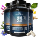 老年人和活跃成年人联合支助-Glucosamine、MSM、维生素C和草药与Corydalis & Turmeric-流动性和灵活性公式-3瓶*