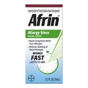 Afrin过敏性鼻腔喷雾 -- -- 来自过敏性鼻腔的快速和强力消毒,针对6岁和6岁以上的成人和儿童,0.50 Fl Oz (第1包)