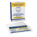 巴特勒医生的"最大强力出血和纤维膏"12 to-Go Packets - 用利多卡因(Lidocaine)进行即时疼痛缓解出血治疗,内外痒痒,烧伤和疗效