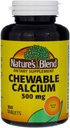 Nature's Blend Chewable Calcium 500 mg, 100 平板电脑(3页)