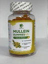 卢卡雷9 in 1 Mullein Gummys, Mullein Leaf extract w/Quercetin, Bromelain, Elderberry & Marshmallow for Immune, Vegan, 60 Count