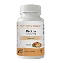 大自然的Trove Biotin 10,000 mcg 240 EZ Chew 板块樱桃火焰