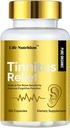 生活营养 1200MG Tinnitus 对环耳的救济、OTC Flavonoid Ear 健康维生素、Bioflavoids 和维生素 C,120卡片