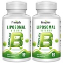 Liposomal B 配有胆碱异辛醇B1、B2、B3、B5、B6、生物锡、福拉特、甲基化B12-Immune、能源、脑和心脏支持180软胶的高吸附B维生素复合物设计