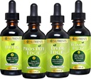 Go Nutrients Men's Health Bundle - Vitamin D3/K2, Liver Edge, Prostate Edge, Uriva - 综合支持骨骼, Liver, Prostate, 和Uric Acid Health - Boosts Energy, 生命力,以及防身