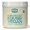 BUBS Naturals MCT 油粉 - Premium MCT 油和Keto Coffee Creamer - Vegan & Paleo 友好 - 健康椰子脂肪 + 低碳酸盐 - 摇摆、滑动和烘焙的无乳品能源来源(10.6 oz)