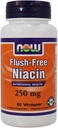 现在无氟的Niacin 250mg, 90 capsules (2包)
