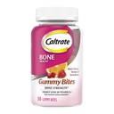 Caltraate Gummy Bites 500 mg Calcium and Vitamin D 补充剂 黑樱桃 草莓 橘子 - 50个