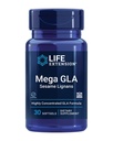 生命延伸 Mega GLA Sesame Lignans, Omega-6 脂肪酸促进健康炎症反应, Gluten Free, Non-GMO, 30 软胶