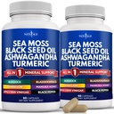 新AGE海 Moss Capsules 黑种子油 Ashwagandha Turmeric Bladderwrack Burdock - 配音:马努卡,蜂蜜丹德利翁,ACV 黑辣椒 Gluten Free