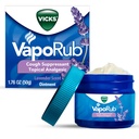 Vicks VapoRub、拉凡德·森特、Cough Spent、Topical Chest Rub & Analgesic Ointment、医用Viks Vapors、因寒、痛和疼痛而咳嗽的救济,1.76oz