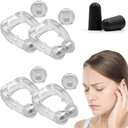 Tinnitus 环耳救济装置、Acupeace Tinnitus 救济装置、Acupeace Anti Tinnitus 救济耳壳、停止耳圈装置(2Pairs)