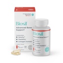 Biosil Bone Collagenizer Ultra - 60 Veggie Capsules - 具有专利的ch-OSA Complex + Choline, Inositol, MK7 & 维生素 B12 - GMO Free - 30天供应