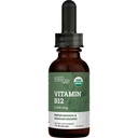 有机维干维生素B12 亚语液体补充剂 - 2500mcg 甲基Cobalamin Drops for Natural Energy,代谢健康和免疫系统支持 - 1 Fl Oz